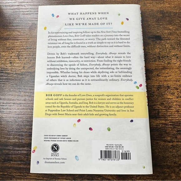Everybody Always By Bob Goff (Paperback - Used - Good Condition) ๐๐๐๐งก๐ฉต - Picture 2 of 2